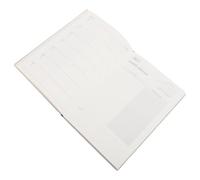 Zerodeko Agenda en Papier Bleu Planification Flexible et Suivi des Objectifs A5 2027 pour Professionnels et Étudiants pour Bureau et École