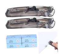 Zerodeko Agrafeuse de bureau avec clips - Portable - Rechargeable - Ensemble comprenant et 200 trombones pour reliure de fichiers de bureau et organisation de documents