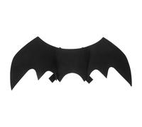 Zerodeko Ailes de Chauve-Souris Noires pour Chat et Chien, Costume Halloween Léger en Feutre, Taille Ajustable, Accessoire Créatif pour Fête d'halloween