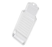 Zerodeko Aluminium Râpe Manuelle Argenté en Gingembre et Ail