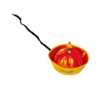 Zerodeko Ancient China Emperor Hat With Braid And Dragon Print Lightweight Costume Headwear For Adults Comfortable Role Play Accessory For Drama And Cosplay Events