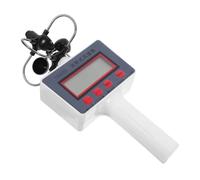 Zerodeko Anémomètre Portable Compact Avec Écran Lcd, Compteur De Vitesse Du Vent Précis Pour Agriculture, Foresterie Et Enseignement Géographique, Léger Sans Batterie