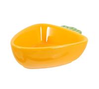 Zerodeko Assiette Sauce Céramique Forme Carotte Plat Polyvalent pour Condiments Sushi Apéritifs et Assaisonnement Décoration de Table pour Repas Familiaux et Restaurants