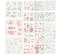 Zerodeko Autocollants Créatifs pour Journal 2pcs en Papier Faciles à Décoller et Coller, Décorations Adorables pour Personnaliser Planners et Projets DIY