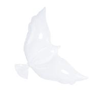 Zerodeko Ballon Colombe Aluminium Grand pour Décoration de Funérailles Mariages Anniversaires et Célébrations Pigeon Blanc Flottant