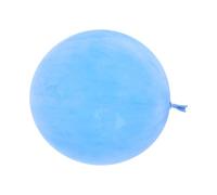 Zerodeko Ballon-sonde Professionnel Géant en Latex Bleu 130g Circulaire | Reconnaissance Aérienne, Observation Météo et Relevés Extérieurs, Forme Ronde, Usage Festif