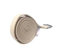 Zerodeko Bande Élastique de Yoga 3 m en Coton Épais Sangle de Yoga Multifonction Portable pour Yoga et Pilates Étirement Musculaire Rééducation