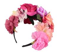 Zerodeko Bandeau pour Cheveux Roses en Polyester Léger et Confortable, Accessoire Adorable pour Fête ou Halloween, Serrage-tête Élégant et Unique pour Cheveux