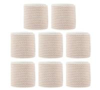 Zerodeko Bandes Élastiques Sport 8 Pcs 5 CM X 45 M Bandes de Compression Auto-Agrippantes Respirantes pour Cheville Genou et Poignet Maintien Flexible et Confortable pour Récupération