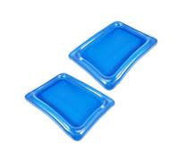 Zerodeko Bar De Service Gonflable 60cm Lot De 2 Glacière Flottante Pour Boissons Et Salades Facile à Gonfler Pour Pique- Et Piscine
