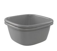 Zerodeko Bassine Rectangulaire Élégante Grosse Capacité Fond Antidérapant en Pp pour Laver Cheveux , Légumes et Pédicure Cuisine ou Salle de Bain