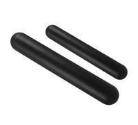 Zerodeko Bâtonnets en Silicone Faciles à Nettoyer pour Boîte à Café 2pcs Accessoires Café Multifonctionnels Couleur Noire, pour Usage Domestique et Commercial