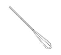 Zerodeko Batteur à Œufs en Acier Inoxydable Argenté, Cuisine Polyvalent pour Maison, Ustensile Léger et Facile à Utiliser pour Mélanger Crème et Préparation