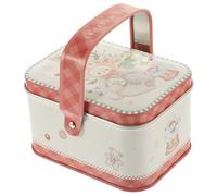 Zerodeko Boîte à Biscuits de Noël Boîte à Bonbons pour Thé et Friandises Coffret Cadeau avec Couvercle