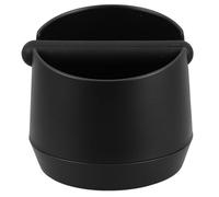 Zerodeko Boîte à Café Expresso Noire Grosse Taille en Abs Résistant Base Antidérapante pour Bars, Restaurants et Usage Domestique - Bac à Café Moulu Récupérateur à Nettoyage Facile