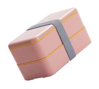 Zerodeko Boîte à Lunch Japonaise à Double Compartiment 1.2l en Pp Pe, Portable et Facile à Transporter, pour Bureau ou Repas Scolaire