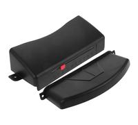 Zerodeko Boîte de Rangement Plastique pour 2 Balles de Foot Petite Taille Compacte Accessoire de Réparation Foot Étui de Collection pour Ballons Remplacement Usage Compétition