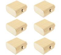 Zerodeko Boîtes à Savonnette Coffres Miniatures Lot de 6 en Plastique Style Vintage pour Rangement Résistants et Peu Encombrants, Table de Toilette