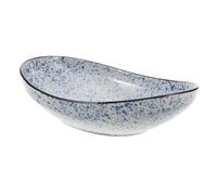Zerodeko Bol Céramique Œuf avec Motif de Bol à Soupe à Nouilles et à Fruits pour Maison Restaurant