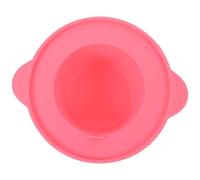 Zerodeko Bol de Rechange en Silicone 400 Ml pour Chauffe-cire, Doublure Résistante la Chaleur, Revêtement Anti-brûlure, Pot de Fusion Cire Épilation, Usage Maison et Salon, Couleur Rose