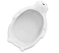 Zerodeko Bol en Céramique Ours Polaire 680ml Blanc, Forme Animale Adorable | Usage Maison et Hôtel, Service Alimentaire, Nettoyage Facile, Design Compact, pour Fruits ou Salade