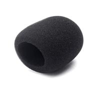Zerodeko Bonnet de Micro Noir 36mm en Éponge Épaisse Protection Anti-vent pour Microphone Portable Scène et Studio pour Garder Propre et Réduire Bruit