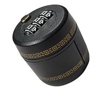 Zerodeko Bouchon de Bouteille de Vin et Sécuriser Bouteilles de Whisky et Vin Noir en ABS et Alliage de Zinc Verrouillage à Code pour Empêcher Garçons et Filles de Boire