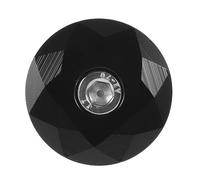 Zerodeko Bouchon de Potence de Direction Vélo 318 MM en Aluminium Noir Cache-Potence pour VTT et Vélo de Route Pièces de Rechange Robustes et Étanches pour Jeu de Direction