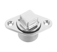 Zerodeko Bouchon de Vidange Bateau INOX Forme Diamant Étanche Facile à Installer pour Coque et Tableau Arrière