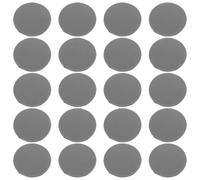 Zerodeko Bouchons en Silicone Ronds 20 Pièces pour Interfaces Plastiques et Équipements Automobiles Absorption des Chocs et Ajustement pour Laboratoires et Cloisons Cuisine