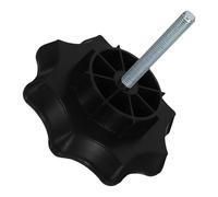 Zerodeko Boulon de Fixation de Roue de Secours Matériau Fiable en Métal Installation Facile pour Conduite Sécurisée Compatible avec Modèles pour Voiture