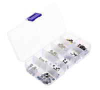 Zerodeko Boutons Poussoirs Micro Facile à Utiliser Lot de 200 Design Montage en Surface Compatible Circuits et Clés à Distance pour Remplacement Télécommande Voiture