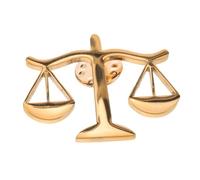 Zerodeko Broche D’avocat Balance de Justice en Alliage, Style Vintage