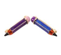 Zerodeko Broche en Alliage Émail Brillant de Crayon pour Enseignants et Étudiants, Couleur Vive Rouge ou Vert, Rentrée Scolaire
