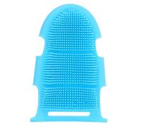 Zerodeko Brosse de Bain en Silicone pour Garçon et Filles, Douce et Respectueuse Peau, Brosse de Massage pour Éliminer les Peaux Mortes Couleur Aléatoire