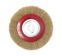 Zerodeko Brosse En Fil D'acier 125 Mm Bague D'adaptation, Brosse De Polissage Et Nettoyage Pour Outils Rotatifs, Disque De Meulage En Acier Pour Élimination Rouille Et Lustrage