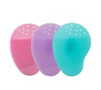 Zerodeko Brosse Faciale en Silicone 6pcs pour Nettoyage du Visage Non Abrasif Forme Unique, pour Soins Quotidiens du Corps Peau Couleur Aléatoire
