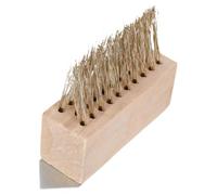 Zerodeko Brosse Métallique de Désherbage Manuelle en Fil d'acier Cuivré, Brosse de Nettoyage pour Allées et Extérieurs, Pratique et Résistante pour Entretien Facile