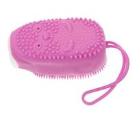 Zerodeko Brosse Silicone Pourpre Design D'imbibition Automatique, Épurateur de Dos pour Maison et Salle de Bain, Élimine L'excès D'huile
