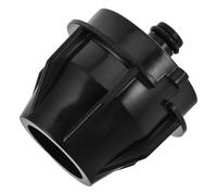 Zerodeko Buse de Diffuseur Noire pour Machine à Boissons Gazeuses Contrôle de Précision en Pe et Pp, Compatible pour Usage Commercial les Bars