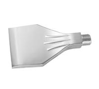 Zerodeko Buse de Soufflage Connecteurs 1/4 Pouces en Alliage D'aluminium Argenté et Dents Externes, Réduit le Bruit et Améliore la Performance pour Applications Fixes de Séchage