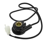 Zerodeko Câble Capteur D'odomètre en Abs et Caoutchouc Haute Précision, Étanche Affichage Numérique Accessoire Complet pour Moto pour Tableau de Bord Noir
