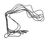 Zerodeko Câble D'extension pour Caméra de Recul 4 Pins 2,5 M en PVC avec Interface AV Voiture, Installation Facile et Transmission de Données Stable pour Caméras de Tableau de Bord