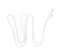 Zerodeko Câble Téléphonique Blanc 4 Conducteurs 6P4C à 8P8C Rj11 vers Rj45 Cordon de Téléphone Fixe en Cuivre Satiné Accessoire Téléphonique Compatible Ligne Fixe Usage Domestique et