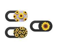Zerodeko Cache Orange en Abs pour Webcam D'ordinateur Portable 3pcs Protection Intime Ultra-Fine et Décorative, Compatible Webcam et Portable