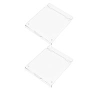 Zerodeko Cache Protecteur Thermostat Élégant Interrupteur de Climatisation Central 2pcs pour Plastique 86 Type pour Ambiance Estivale Maison Bureau