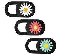 Zerodeko Cache-Webcam en Abs pour Ordinateur Portable Coulissant Protection la Confidentialité Facile à Utiliser, Lot de 3 Pièces pour Protéger Vos Données Personnelles et Tablette