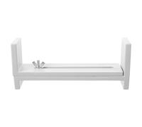 Zerodeko Cadre de Tissage pour Bracelet en Plastique Blanc, Outil Pratique et Facile à Utiliser pour Fabriquer des Bracelets DIY, pour Activités de Plein Air et Sport