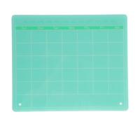 Zerodeko Calendrier mensuel effaçable à sec en acrylique avec support, 30 | Tableau blanc calendrier en acrylique pour la gestion des tâches, les plannings hebdomadaires et quotidiens, tableau mémo de