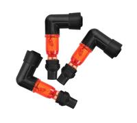 Zerodeko Capuchon de Bougie D'allumage Protection Résistante en Caoutchouc et Plastique, Facile à Remplacer, Lot de 3 Pièces pour Motos Tout-usage Atv pour Usage hors Route